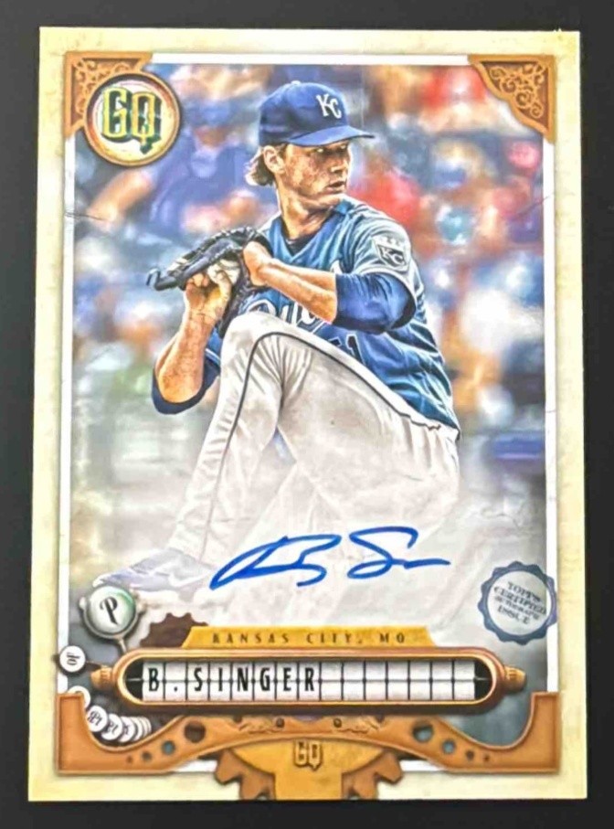 Brady Singer Auto 2022 Topps Gypsy Queen #GQA-BS GQ Royals