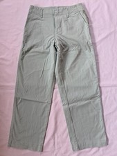 A New Day Pants Women  s Sz 4 Light Green Straight Leg High Rise Cotton Blend New