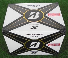 New Bridgestone Tour B X Triple Dozen Bonus Pack, White, 36 Balls, No Logos