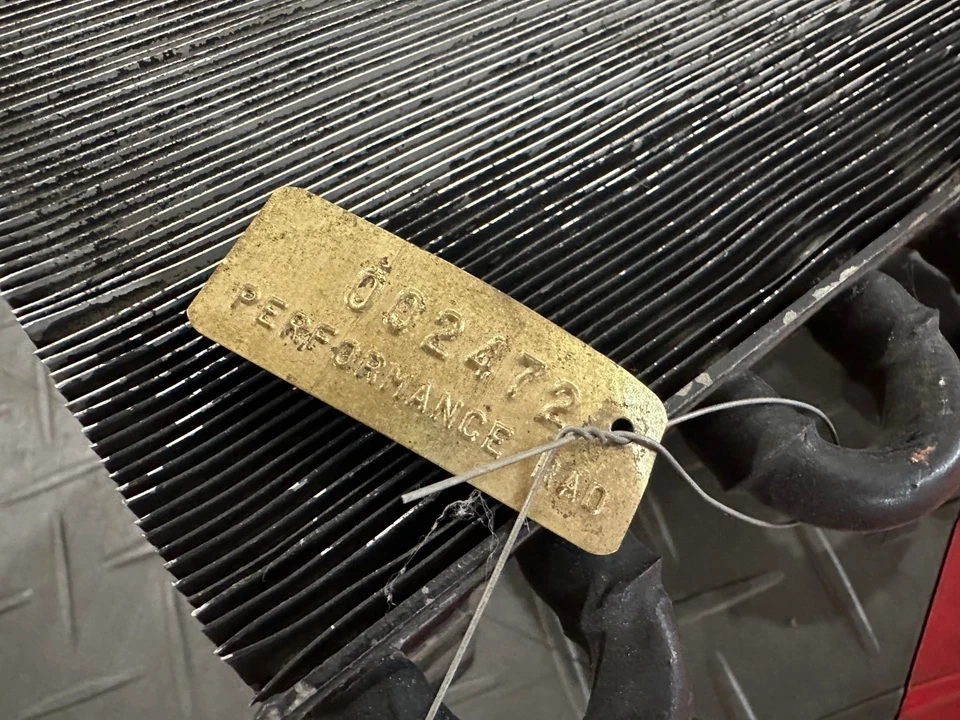 Original 1972 Porsche 911 rear deck lid mounted condenser - TESTED - Image 3 of 4