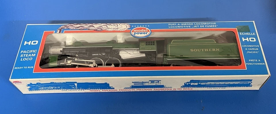 Model Power HO SOUTHERN RAILWAY 4-6-2 PACIFIC STEAM LOCO #6648 (ORIGINAL BOX) - Image 2 of 4