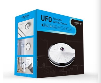 Smanos UFO Panoramic WiFi HD Camera PT-180H