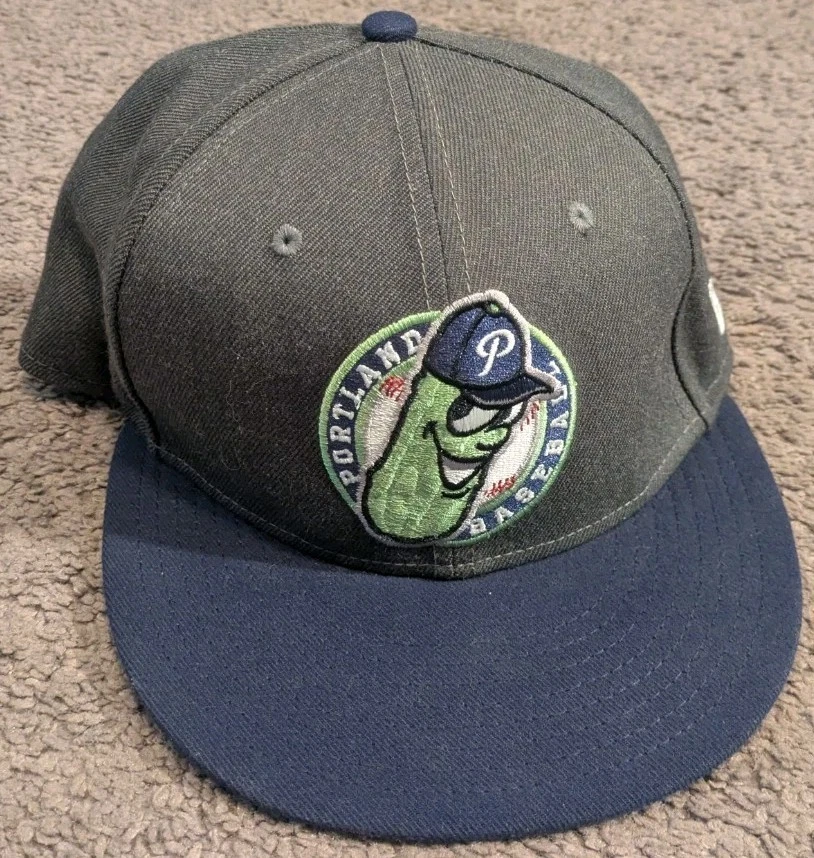 Gorra de béisbol ajustable New Era 9Fifty MILB Portland Pickles Snapback Foto 3 de 4