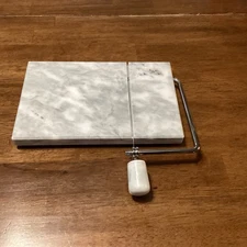 Fox Run Marble Cheese Slicer with Stainless Steel Wire Cutter