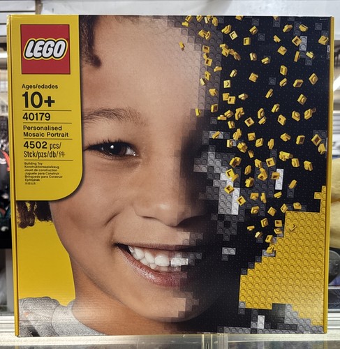 LEGO Mosaic Maker Personalisiertes Mosaik Portrait 40179 VERSIEGELT VERSAND SO SCHNELL WIE MÖGLICH✈️✈️ - Bild 1 von 2