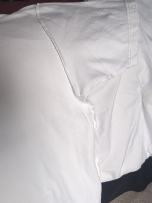 VETEMENTS WHITE T-SHIRT INSIDE OUT GOOD CONDITION SIZE WOMEN GIANT