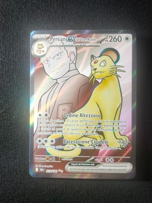 Pokemon Persian Ex Team Rocket 219/182 | Predestination Rivals Ita | Near Mint