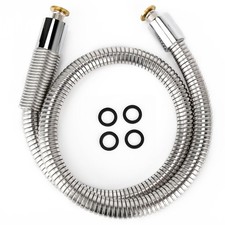 38" Commercial Sink Faucet Sprayer Hose,Stainless Steel Flexible Hose for Com...