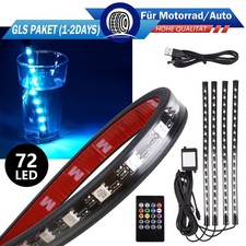 KFZ LED Ambiente Innenraumbeleuchtung Fußraumbeleuchtung mit Control Auto RGB