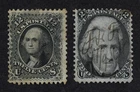 CKStamps: US Stamps Collection Scott#69 73 2c 12c Used