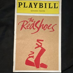 Original Theater Playbill - The Red Shoes Theater Program, Gershwin Theatre