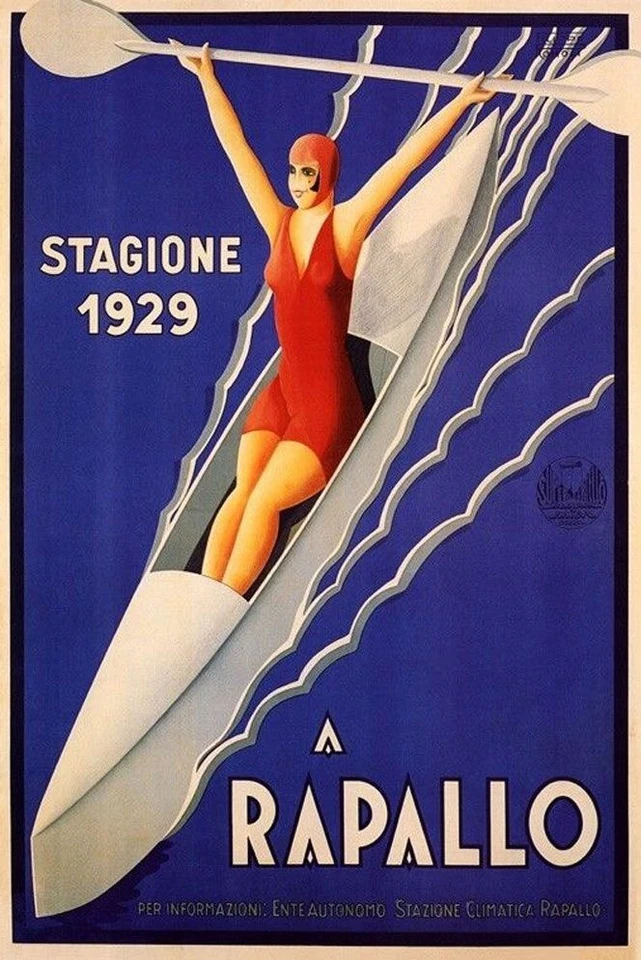 AFFICHE POSTER Rapallo 1929 - Photo 1/1