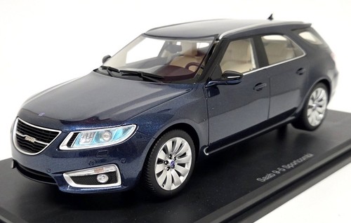 DNA 1/18 Saab 9-5 Sportcombi Metallic Blue (Windscreen) Resin Model Car - Picture 4 of 12