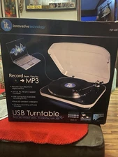 USB Turntable Innovative Technology Record From Vinyl To MP3