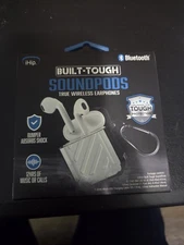 iHip Built-Tough SoundPods True Wireless Bluetooth Earphones *NEW* WHITE
