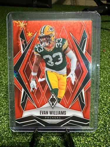 2025 Panini Phoenix Football Orange Winter Evan Williams #133