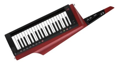 KORG RK-100S 2 RD Red Keytar 37-Key Shoulder Keyboard W/ Soft case and Strap