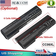 6/9 Cells Battery CC06 for HP ProBook 6360b 6460b 6470b 6570b 8460p 8470p 8570p