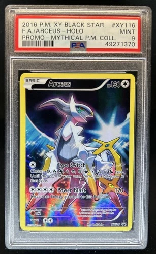 Pokemon XY Promos Arceus 2016 #XY116 PSA 9