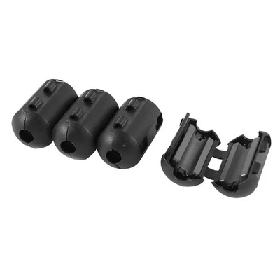 4 Pcs UF50B EMI RFI Bruit Noyau Ferrite Suppresseur Filtre pour 5mm Cable - Photo 1/4