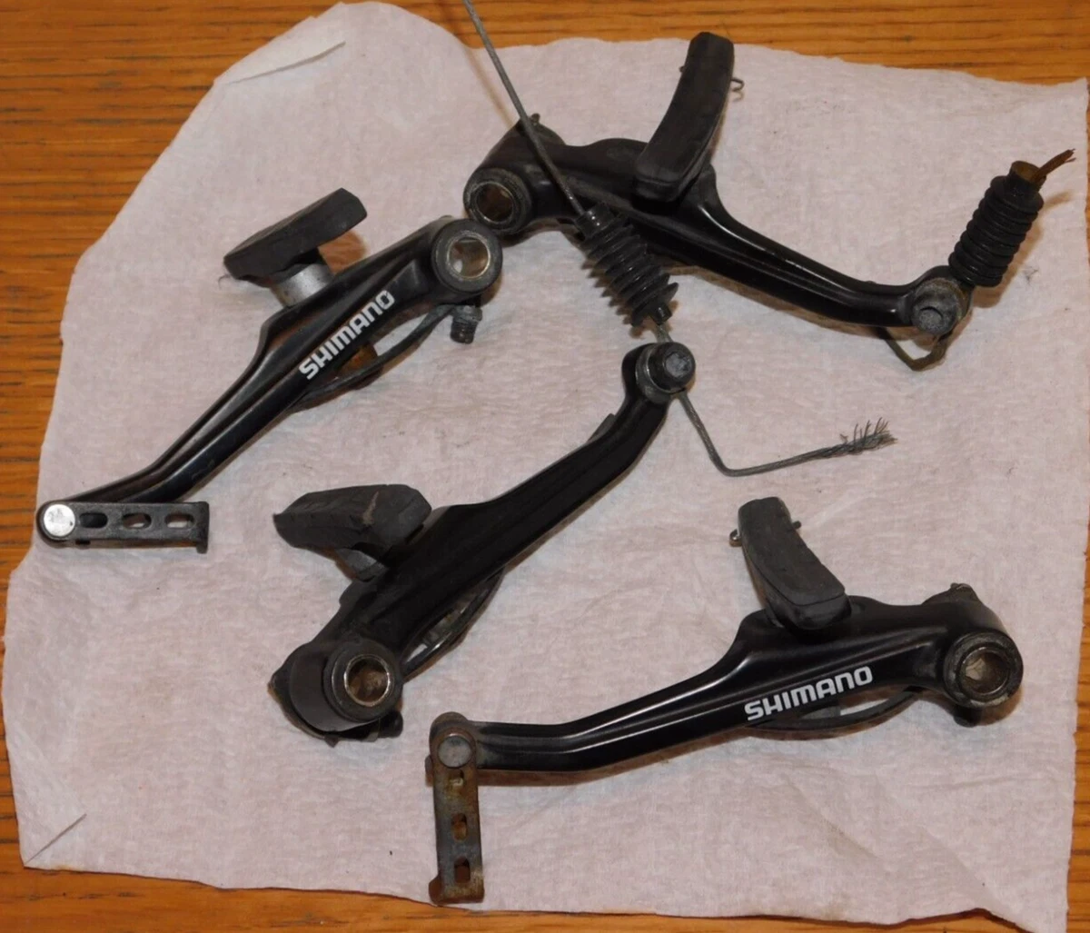 Freins VTT Shimano Alivio BRT4000 – Lot Avant/Arrière V-Brake Noir (Occasion)