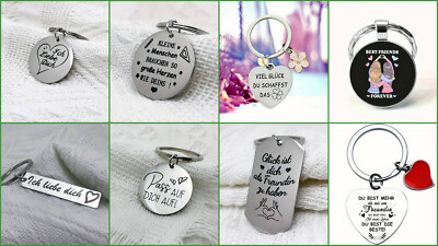 Schlüsselanhänger Schlüsselring ''Ich Liebe Dich'' Partner Ehe Love Beste Freundin