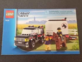 LEGO City 7635 4WD with Horse Trailer 100% Complete w/ Instructions 