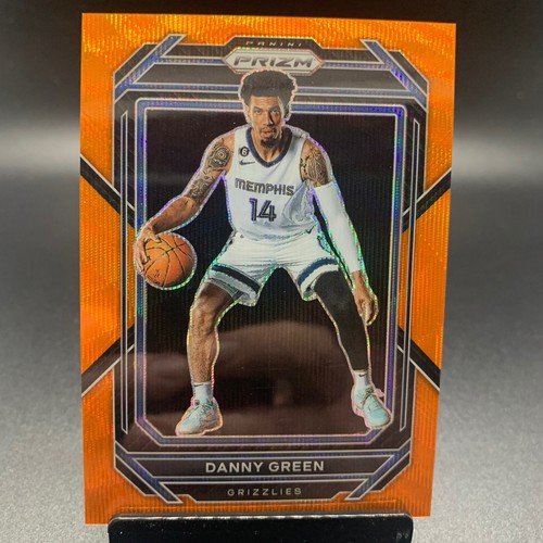 2022-23 Panini Prizm #203 Danny Green Orange Wave Prizm /60 Memphis Grizzlies
