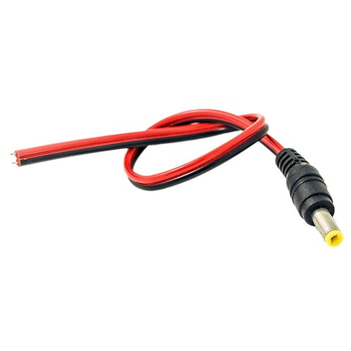 10x 5.5x2.1mm Male+Female DC Power Socket Jack Plug Connector Cable Wire^12V FD - Picture 6 of 7