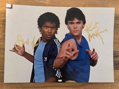 Autogramm Karate Tiger von Jason und R.J (Kurt McKinney+J.W Fails) Gold (Selten!