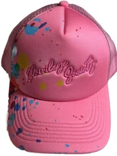 Privilege Society Pink Cascade Trucker SnapBack Adjustable Mesh Back Hat