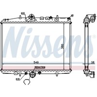 KüHler WasserküHler Passend FüR CitroëN C5 I Break Peugeot 607 DE DC RE 9D 9U