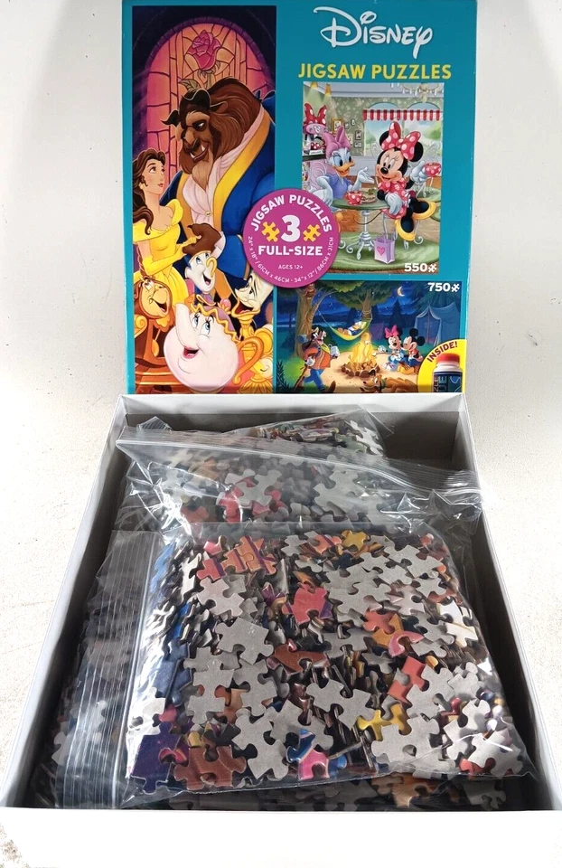 Rompecabezas Mickey & Friends 2000 piezas Disney paquete de 3 Foto 3 de 3