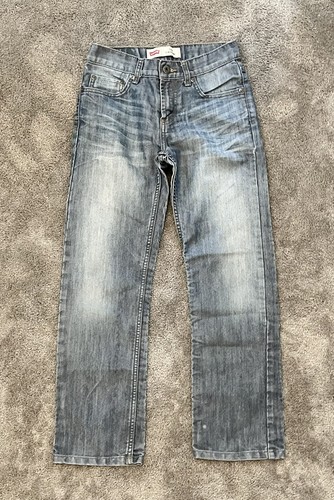 Levi's 514 Straight Leg Jeans Youth Size 12 REG 26 X 26 Medium Wash Denim