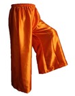 Palazzo Pants In Satin Donna – Pantaloni A Zampa Larga Con Vita Elastica – Taglie Fino Alla 4XL – Fatti A Mano In India