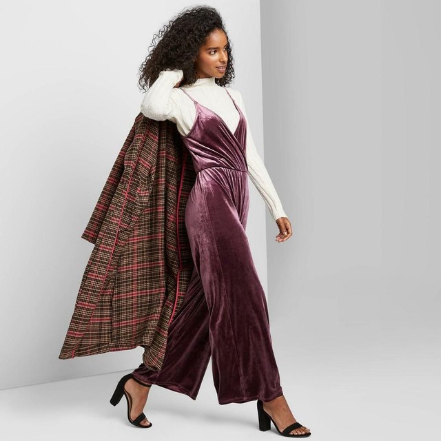 plum purple jumpsuit