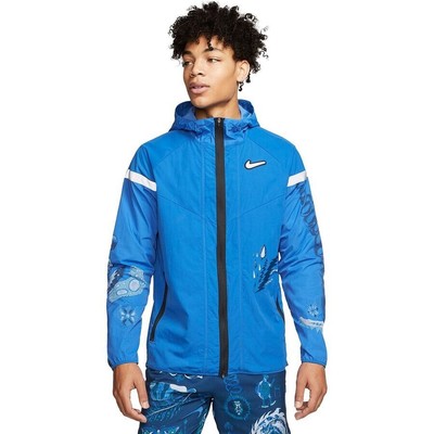 New Nike Wild Run Windrunner Hooded Running Jacket Blue CJ5820- 484 size XL 193655286391 | eBay