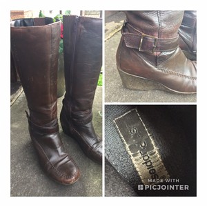 hush puppies knee high boots uk