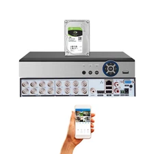 Evertech 16 Channel 1080 CCTV Security System Digital Video Recorder DVR 1TB HDD