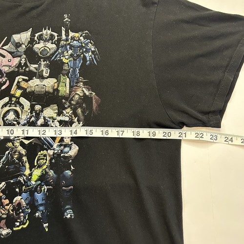 Blizzard Overwatch Men's L Graphic T Shirt Winston Tracer Reaper Widowmaker - Picture 5 of 6