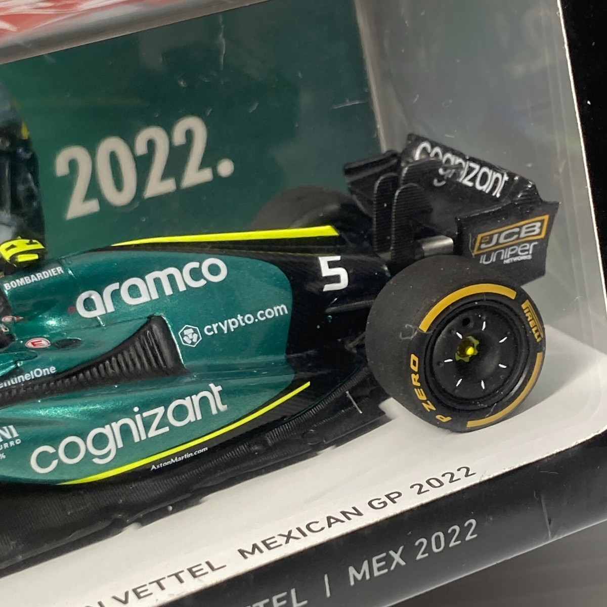 SPARK 1/43 Aston Martin AMR22 #5 Sebastian Vettel Mexico