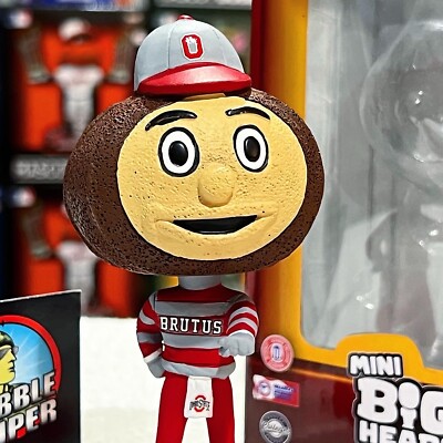 BRUTUS the BUCKEYE Ohio State Buckeyes Mascot Mini Bighead NCAA