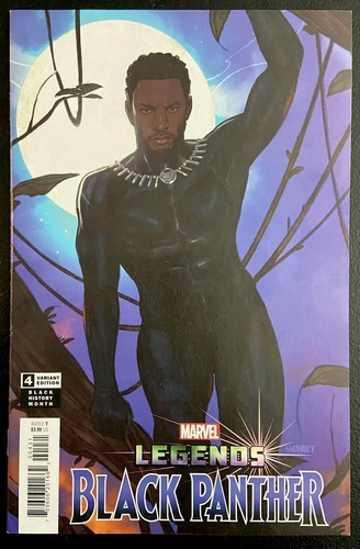* Black panther legends #4 VF Black history month variant combine shipping
