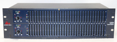 DBX 1231 DUAL CHANNEL 31-BAND GRAPHIC EQUALIZER - READ!!!