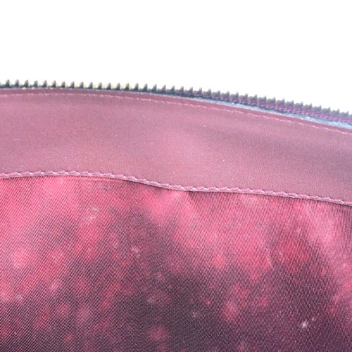 MUST DE CARTIER 2C Logo Hand Shoulder Bag Travel Leather Bordeaux GHW 09SJ282 - Picture 14 of 16