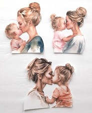 3D UPick Mother Daughter Baby Child Scrapbook Card Embellishment 3591