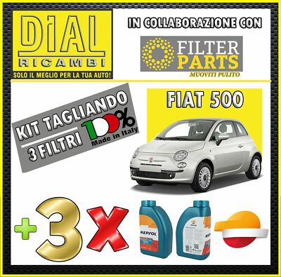 Kit Tagliando Panda Natural Power Metano Punto Evo GPL Filtro 1.2 Olio Motul Gas