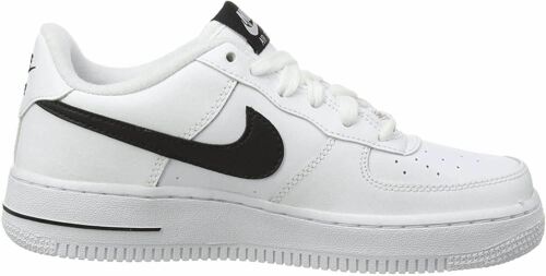 nike white & black air force 1 an20 trainers youth