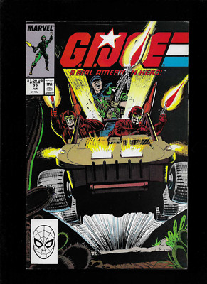 G.I. Joe: A Real American Hero #72 (1988) 1ST APP CROC MASTER WILDCARD SKIDMARK