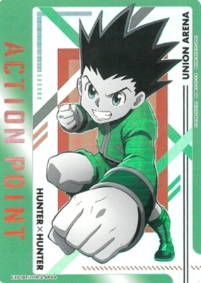Union Arena Card Gon Freecss Action Point AP HUNTER × HUNTER Vol.2